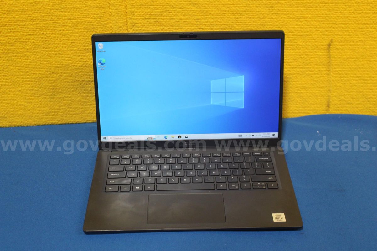 (1) Dell Latitude 7410 Laptop, Intel Core i5, 16GB RAM, 512GB SSD, OS: Windows 10