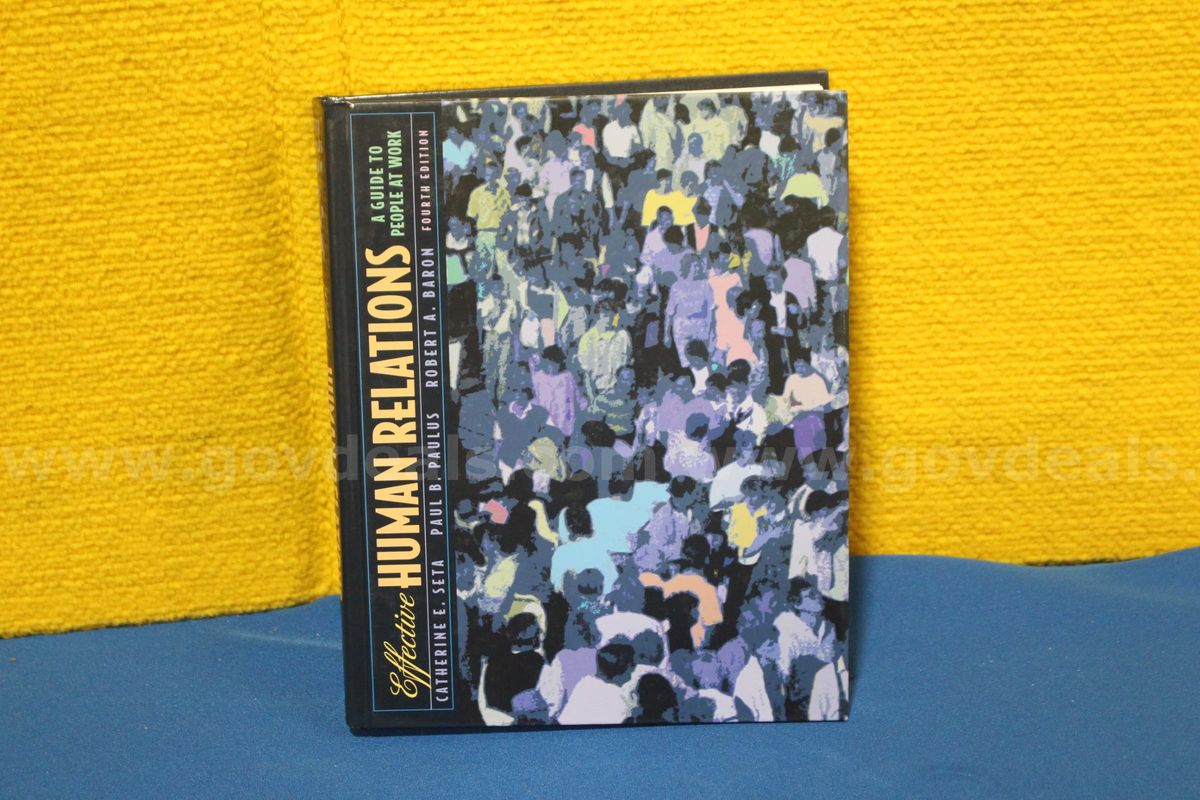 (1) Effective Human Relations Fourth Edition Book