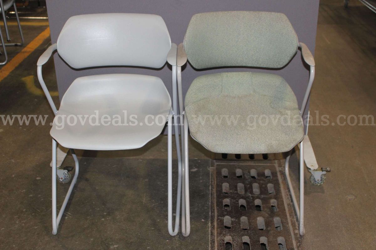 (2) Action Stacker Chairs