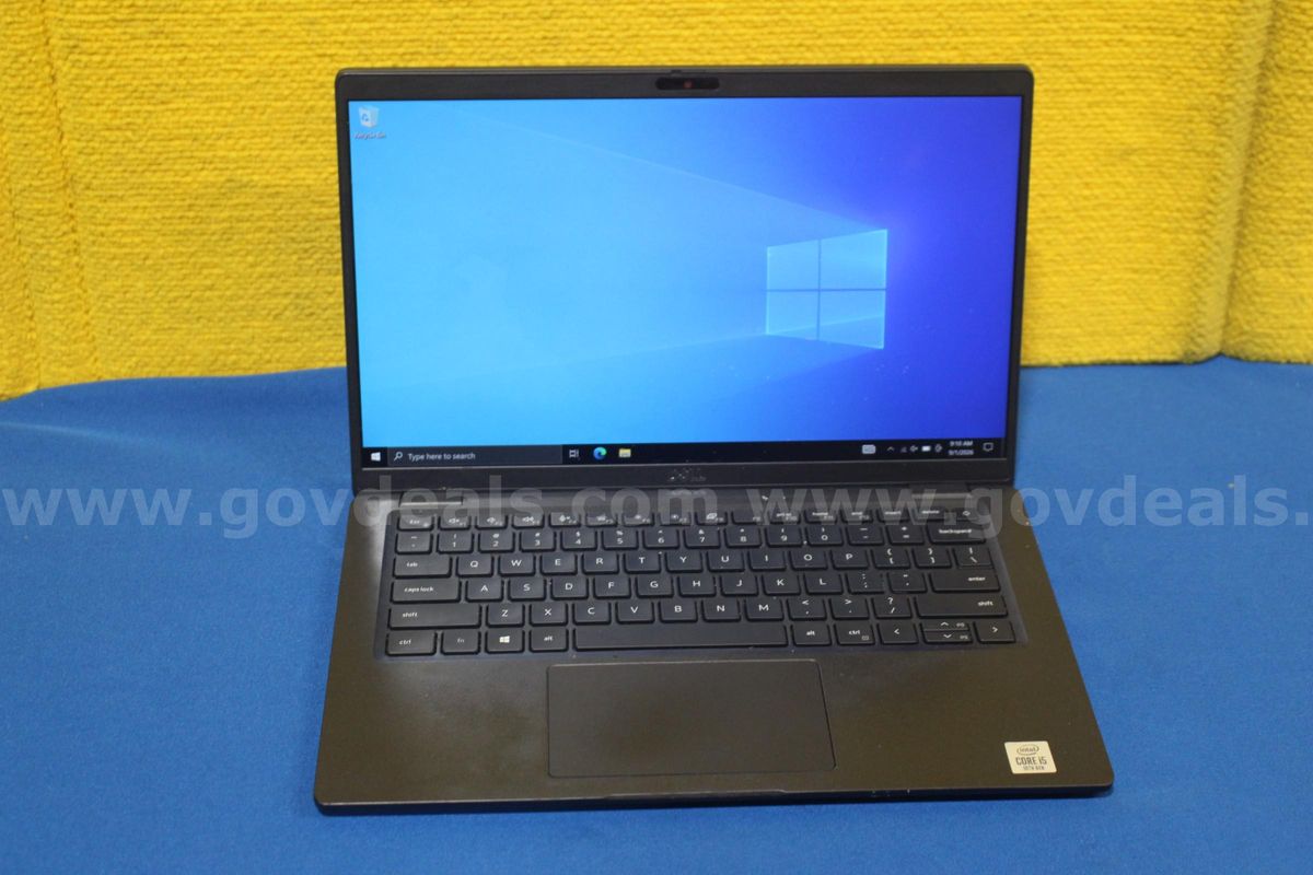 (1) Dell Latitude 7410 Laptop, Intel i5, 16BG RAM, 256GB SSD, OS: Windows 10