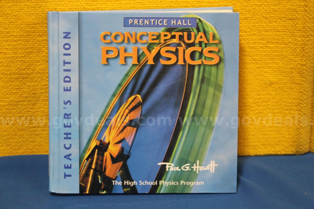 (1) Conceptual Physics Teachers Edition Book