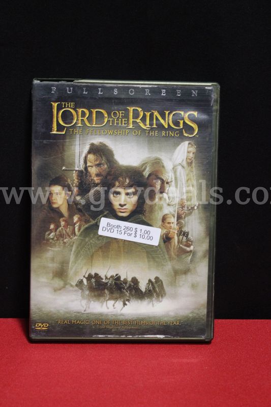 (1) The Lord of the Rings: The Fellowship of the Ring DVD