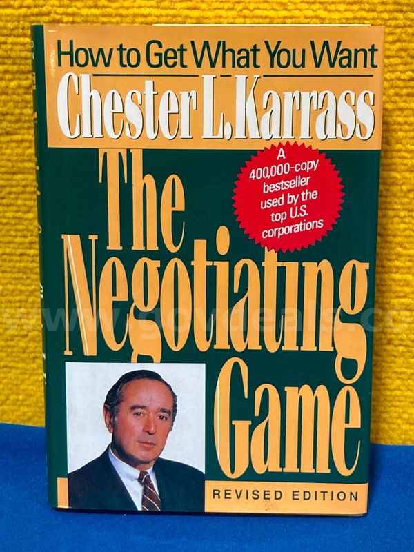 (1) The Negotiating Game, Revised Edition Book