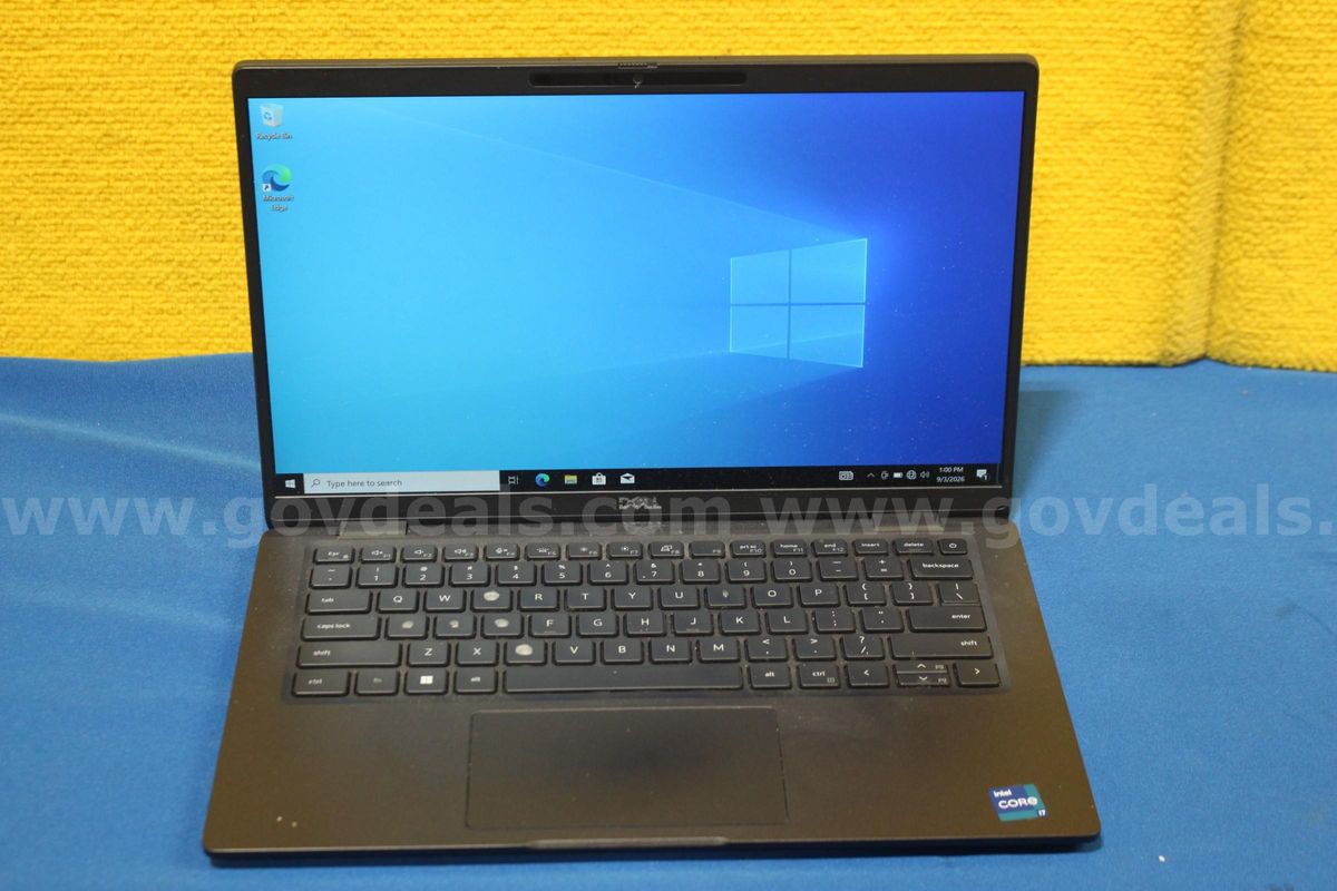 (1) Dell Latitude 7420 Laptop, 16GB RAM, 256GB SSD, OS: Windows 10