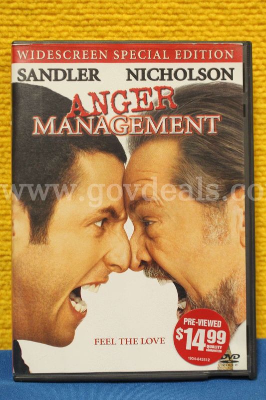 (1) "Anger Management" DVD