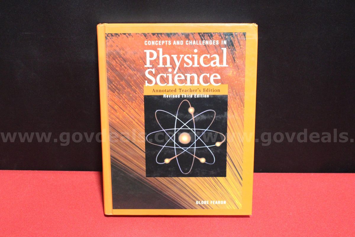 (1) Physical Science, Annotated Teacher's Edition, Revised Third Edition Book