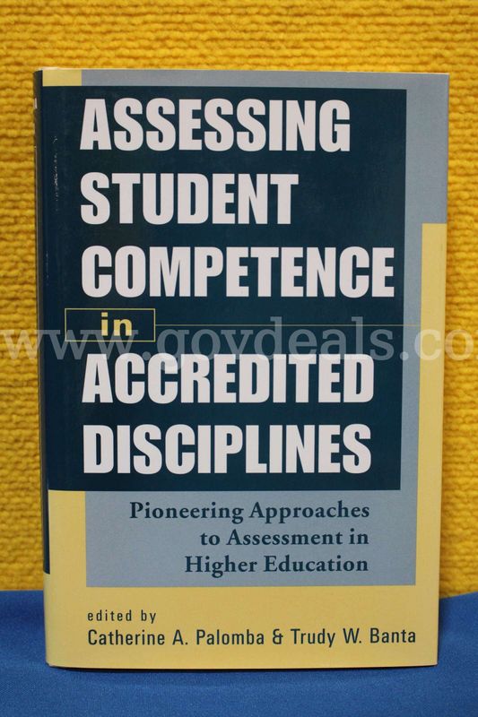 (1) "Assessing Student Competence in Accredited Disciplines" Book