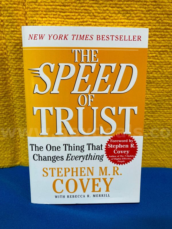 (1) The Speed of Trust, One thing that Changes Everything Book