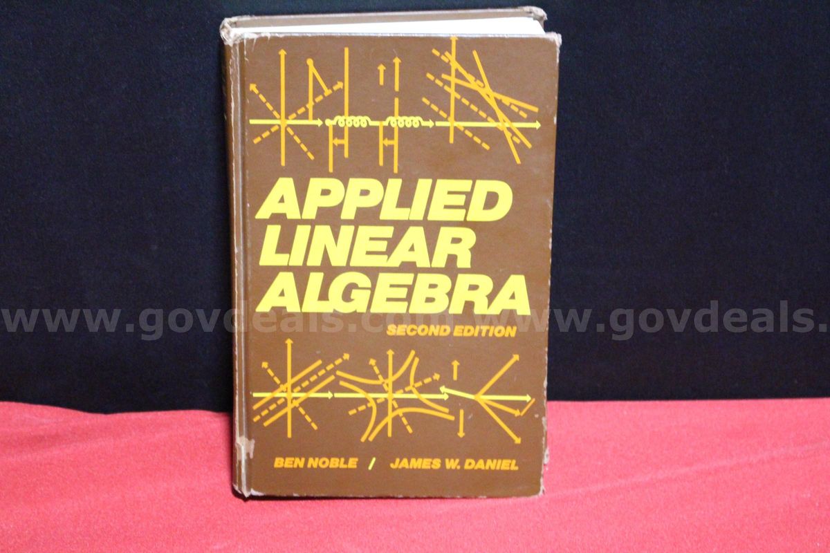 (1) Applied Linear Algebra Second Edition Book