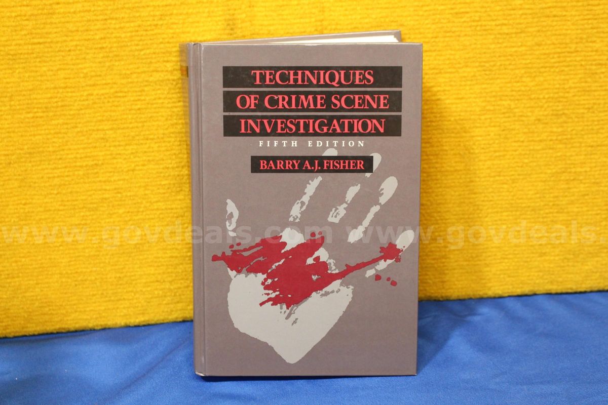 (1) Techniques of Crime Scene Investigation Fifth Edition Book