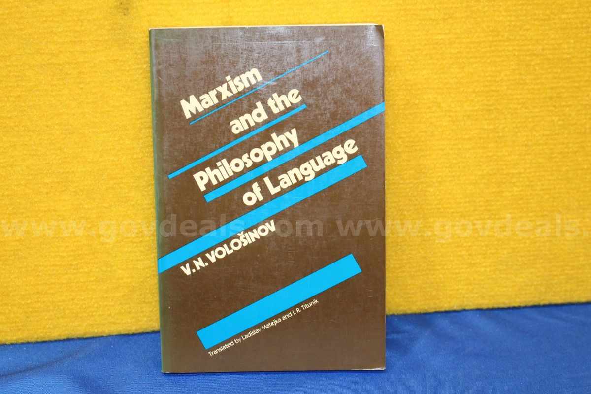 (1) Marxism and the Philosophy of Language Book