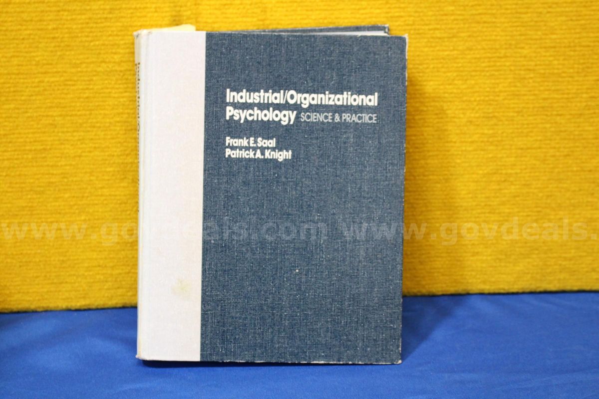(1) Industrial/Organizational Psychology, Science and Practice Book