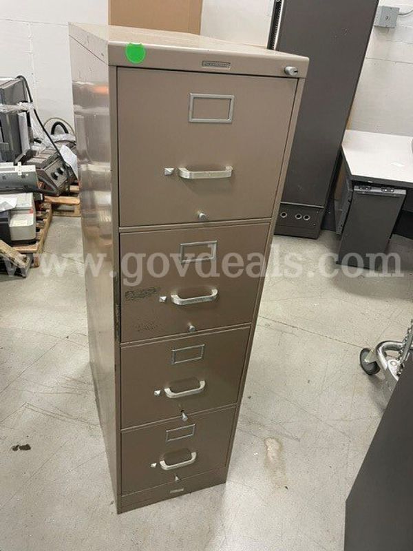 Steelcase Four Drawer File Cabinet