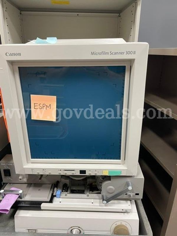 Microfilm Screening Machine