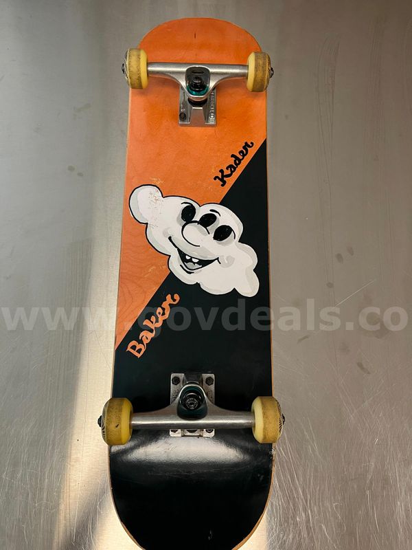 Baker Skateboards Kader Sylla Brainstorm skateboard
