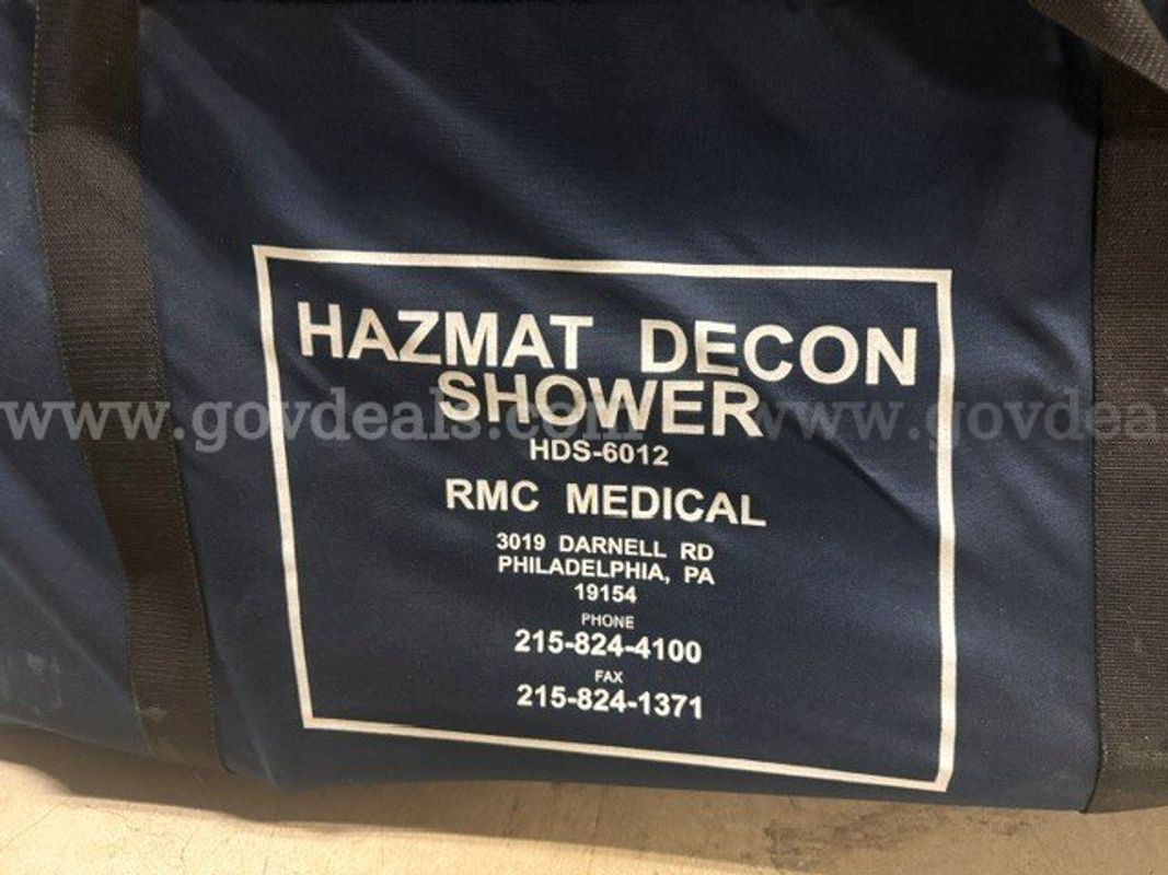 Hazmat Decon Shower and Tarps