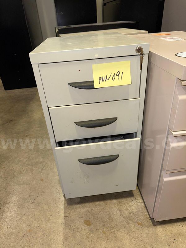 file, 3 drawer, tanish