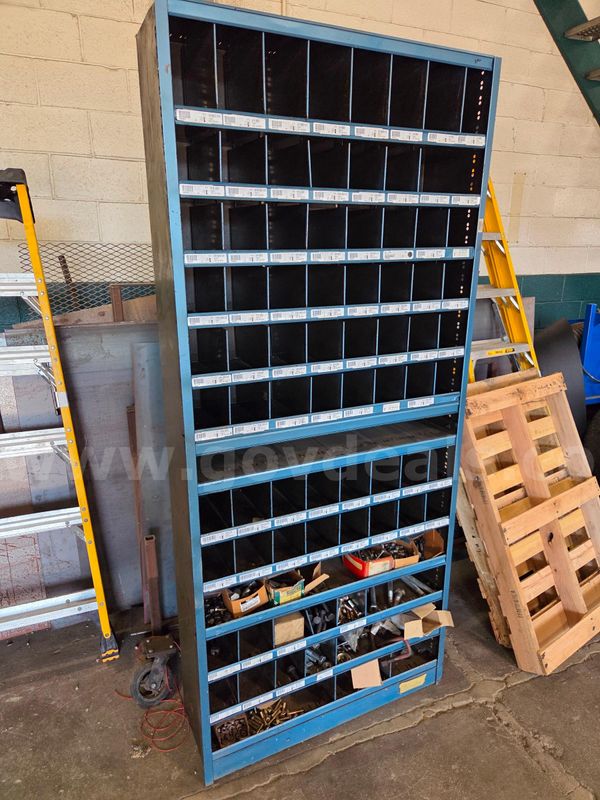 3 Large Parts Storage Shelves