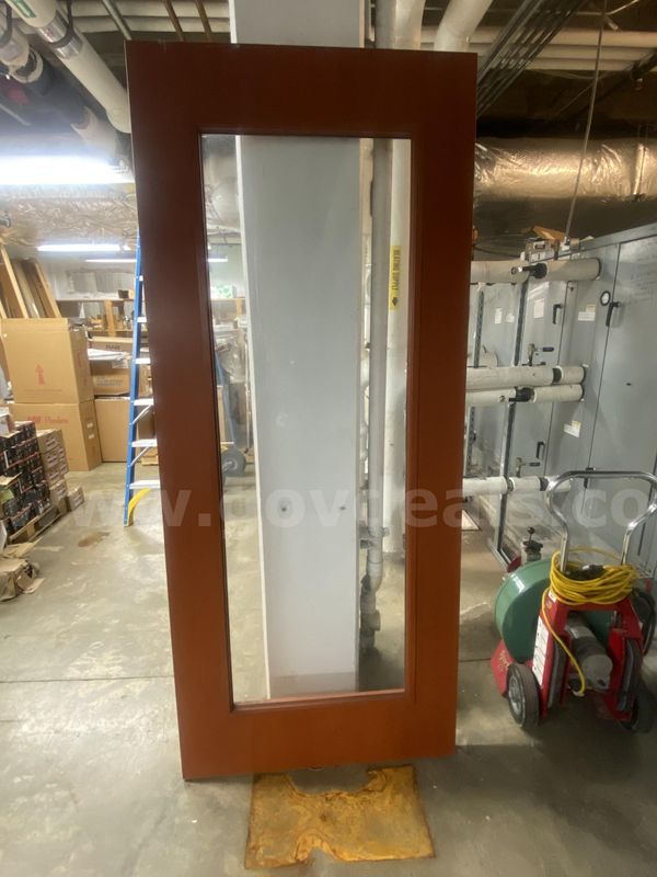 Fire and wooden doors - Lot 650