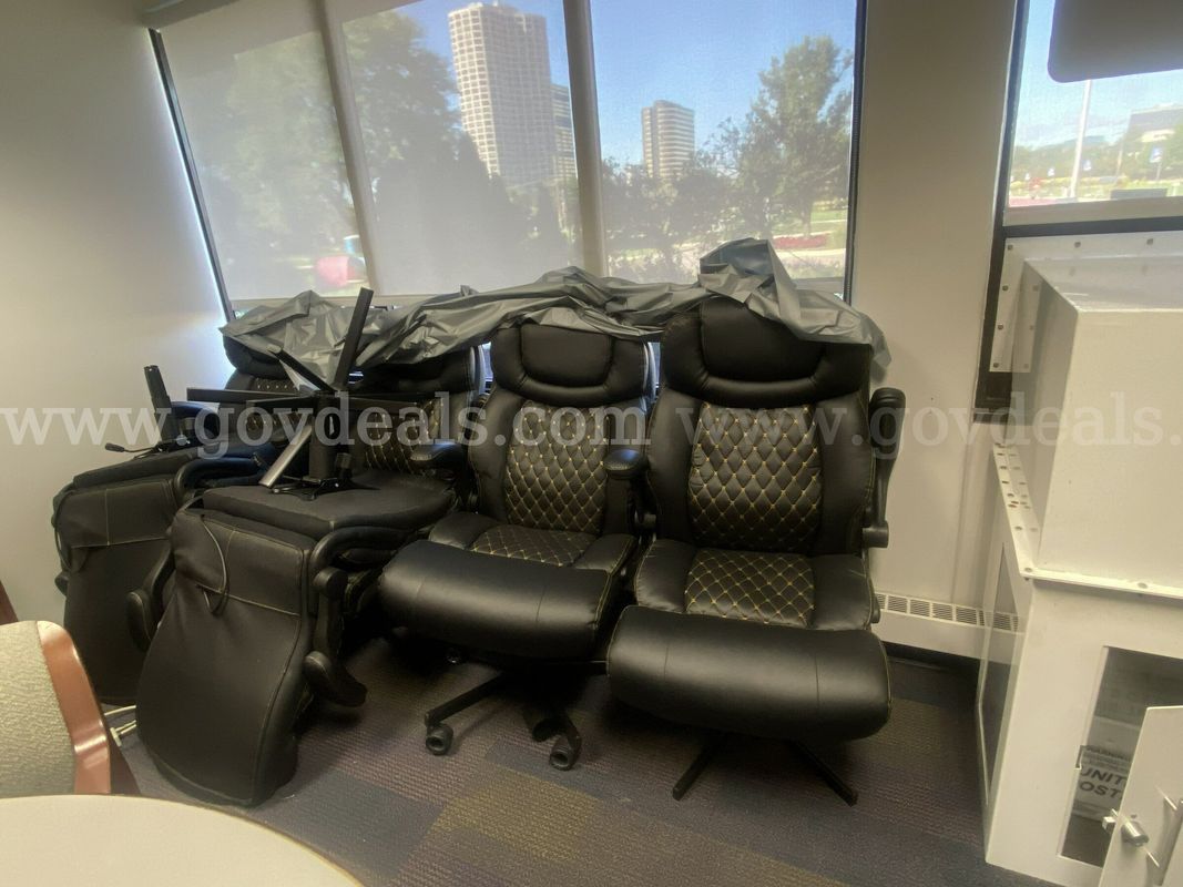 Executive Leather Chairs - Lot 700