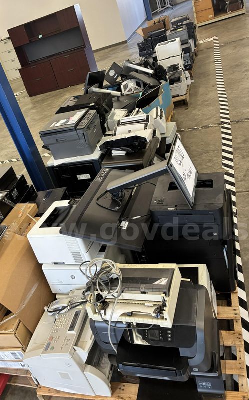 72-Dell Computers-28 Printers-12-Scanners-34-Monitors-25 Laptops-12 APC/UPS