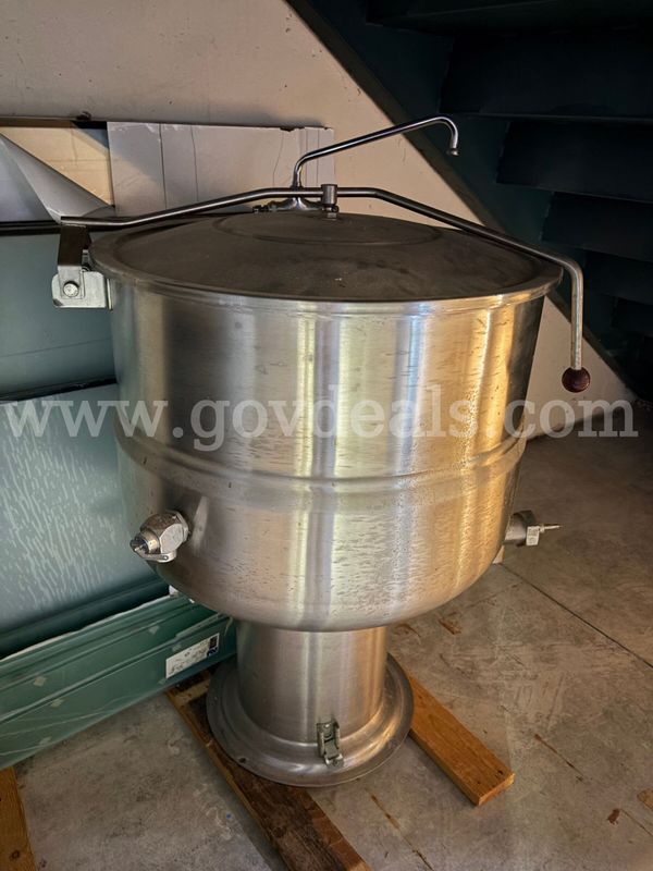 Market Forge 40-Gallon Stainless Steel Steam Kettle