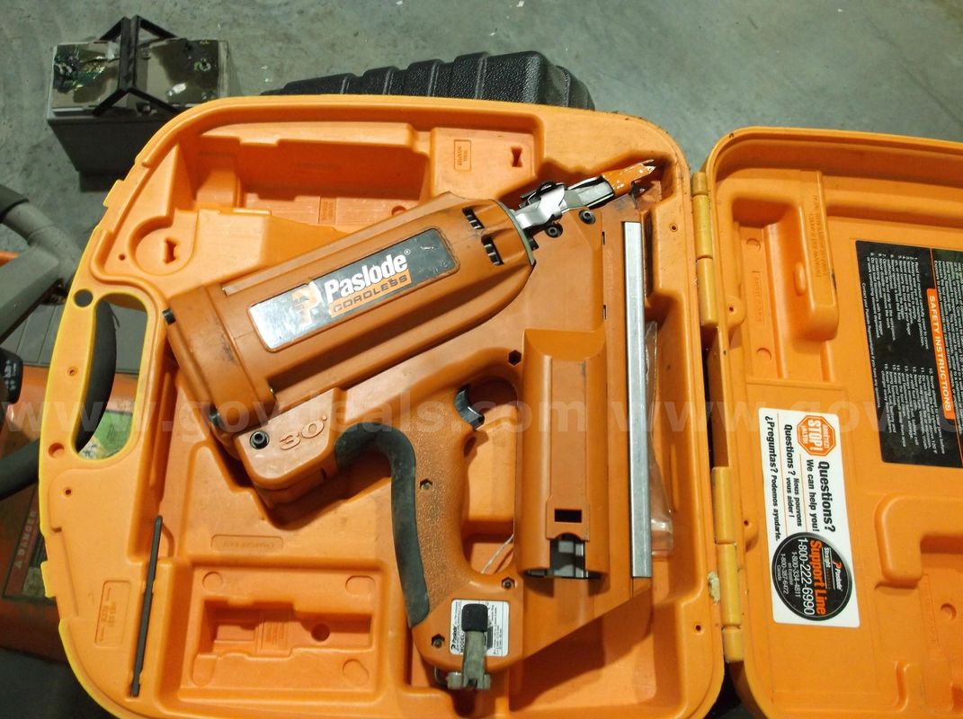 PASLODE 30 DEGREE CORDLESS FRAMING NAILER