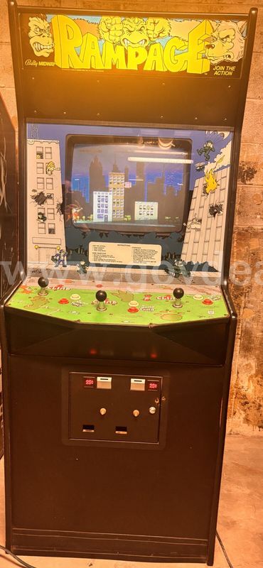 Bally Midway Rampage - 1986 Video Game
