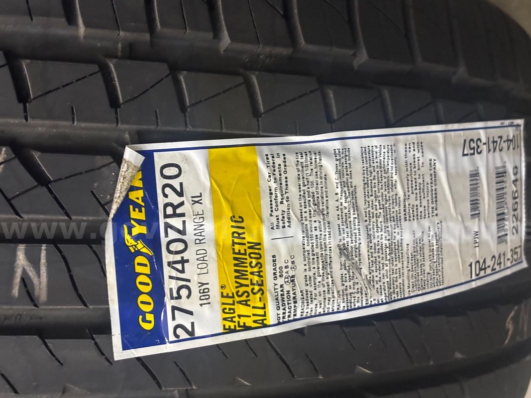 Goodyear 275/40zr20