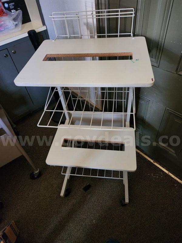 Continuous Feed Printer Desk