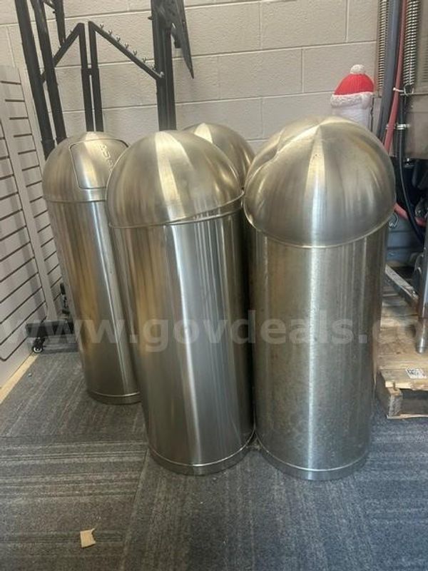 Stainless Steel Trash Cans