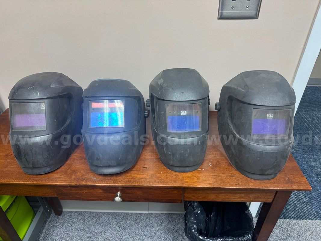 Welding Helmets - Qty 4