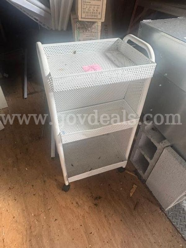 Rolling Metal Cart