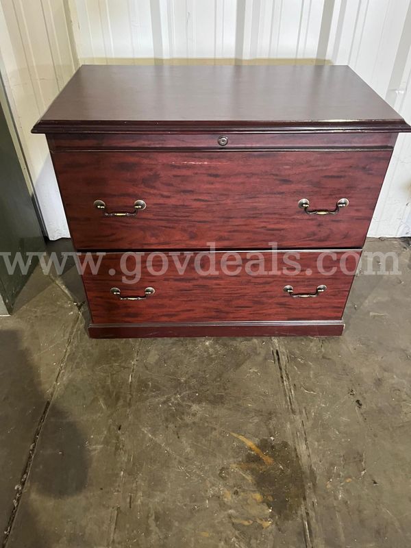 Wood File Cabinet