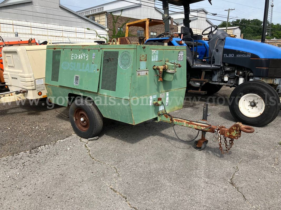 1988 Sullair 185 Air Compressor