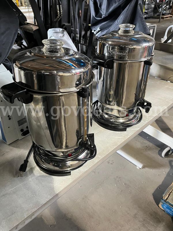 2 Delonghi Coffee Urns