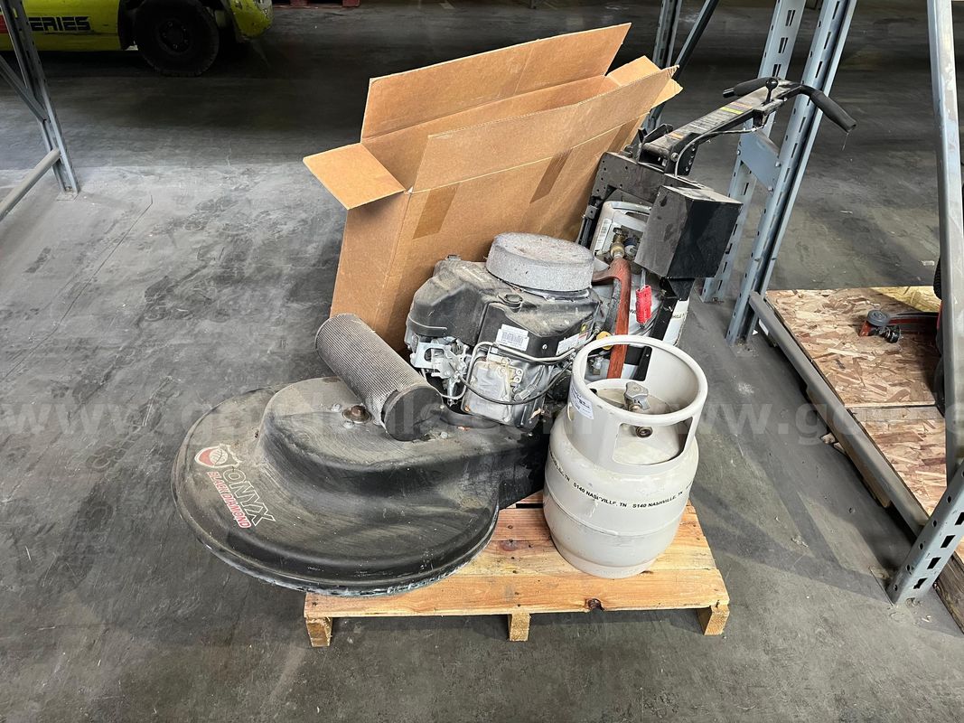 Propane Floor Sweeper