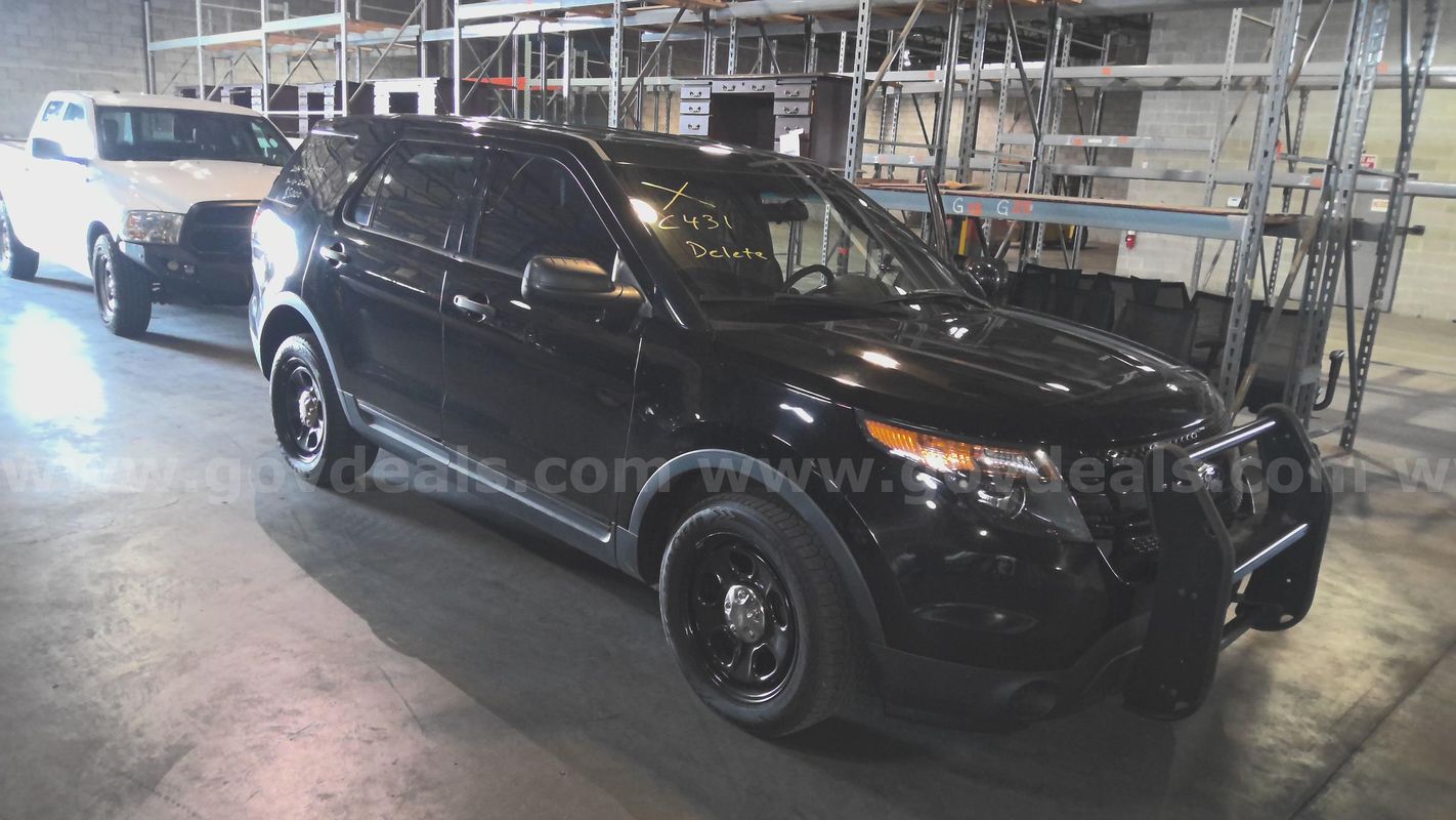 2014 Ford Explorer 4wd Police Pursuit