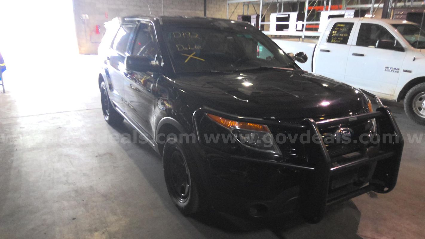 2015 Ford Explorer 4wd Police Pursuit