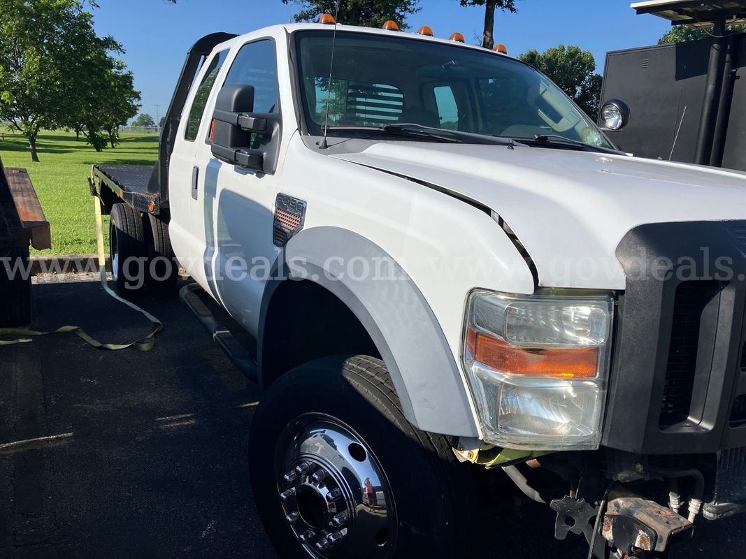 2009 FORD F450 FLAT BED
