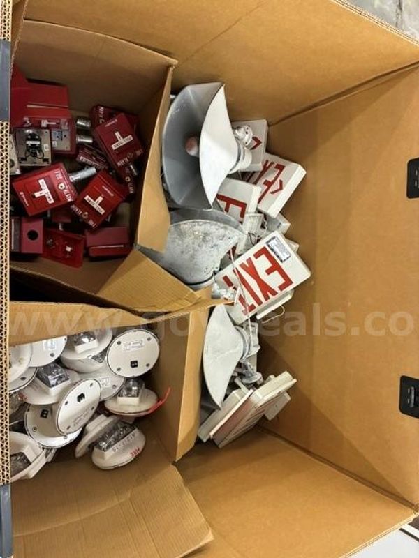 MISC BUILDING EMERGENCY EQUIPMENT 1 LOT