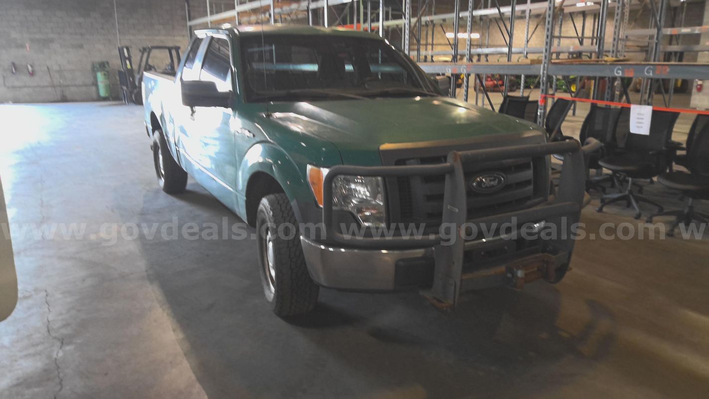 2012 FORD F150 4WD SUPER CAB