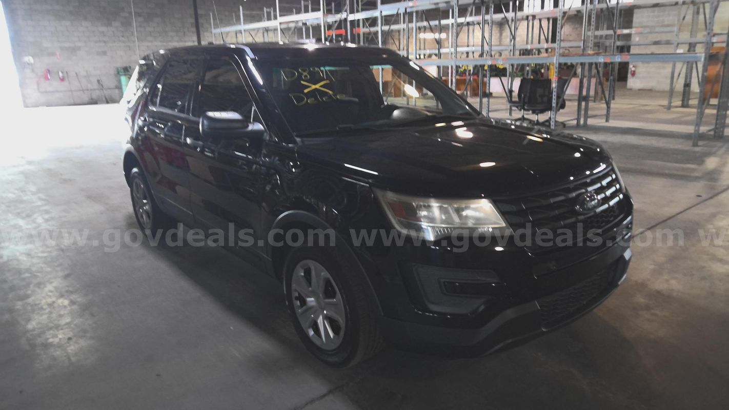 2017 FORD EXPLORER 4WD POLICE PURSUIT