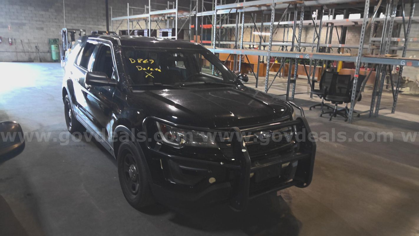 2017 FORD EXPLORER 4WD POLICE PURSUIT