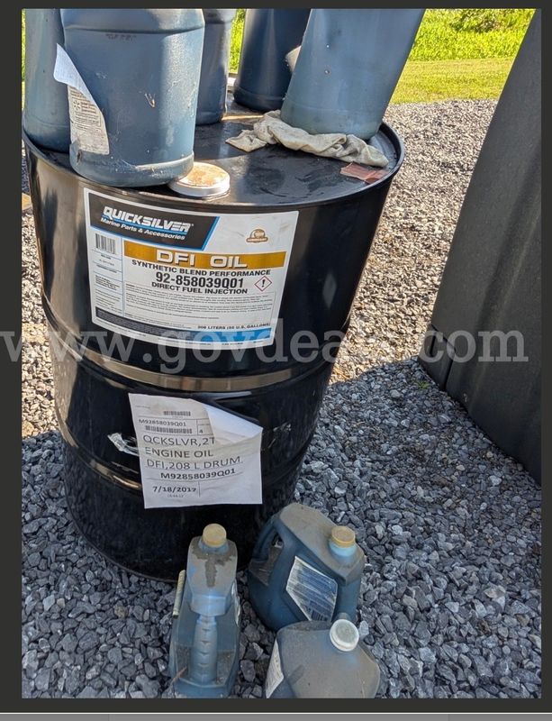 55 GAL DRUM OF DFI SYNTHETIC 2 STROKE ENGINE OIL