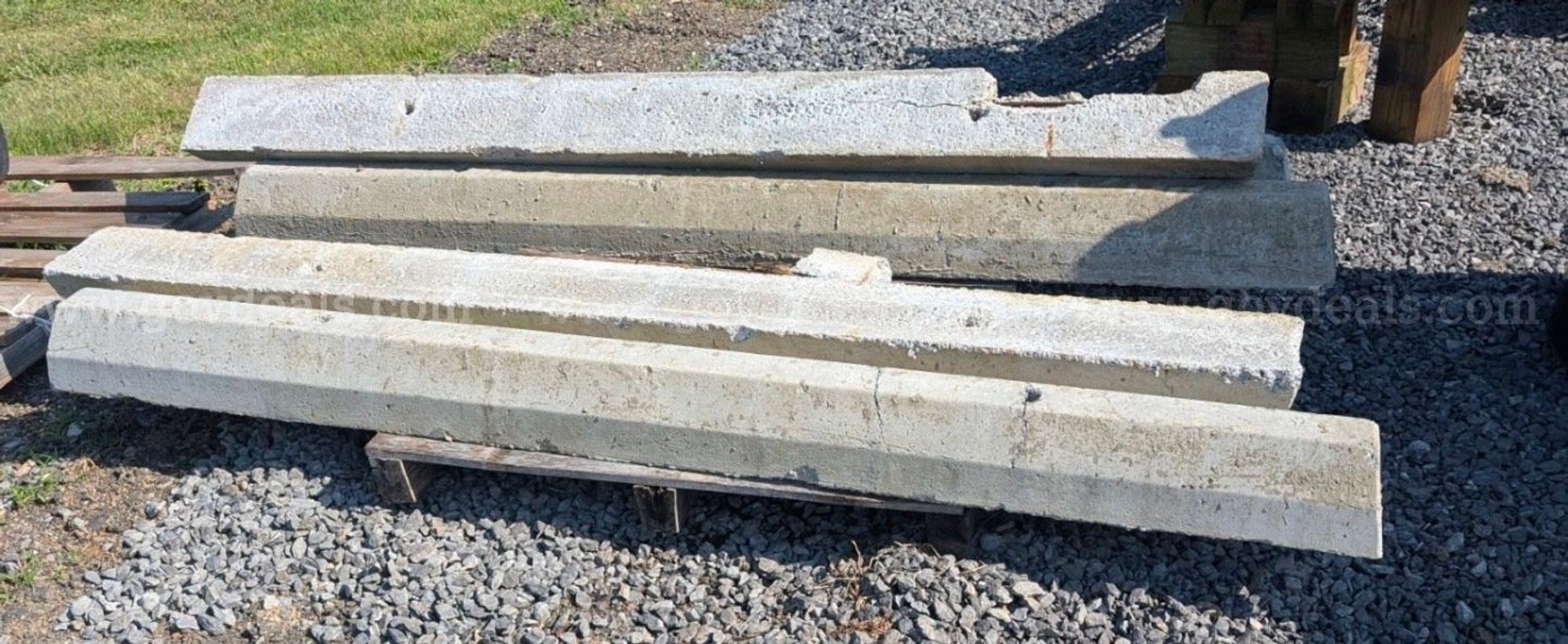 CONCRETE CURBS QTY-5