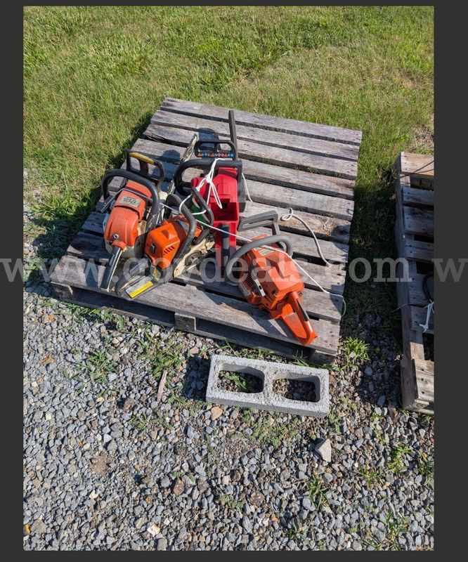 CHAINSAWS 1 LOT