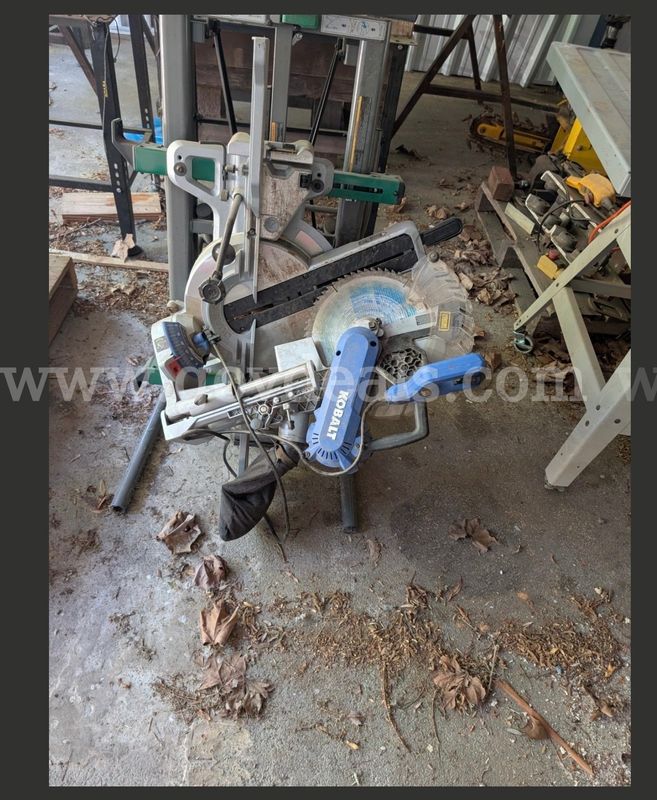 Kobalt Sliding Miter Saw W/Stand