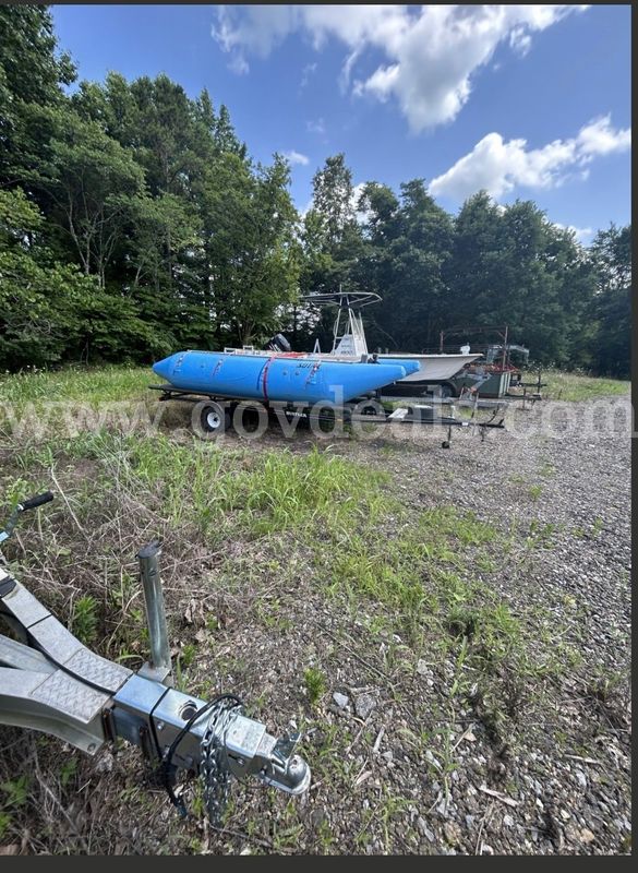 1999 Sotar Cataraft And Trailer
