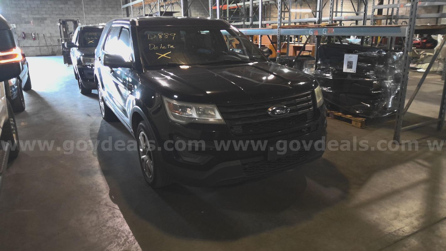 2017 FORD EXPLORER 4WD POLICE PURSUIT